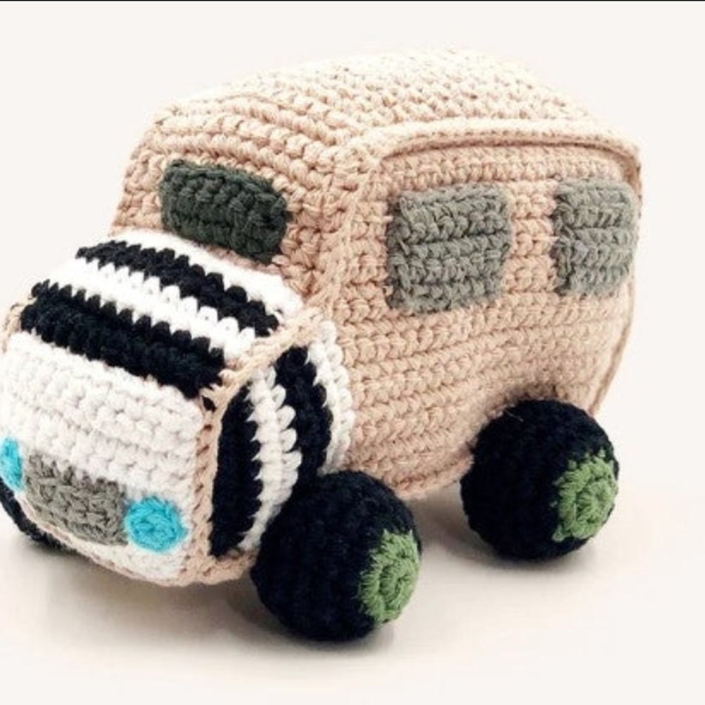 Plush Jeep Safari Toy